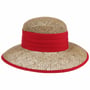 Chapeau en Paille Talea Beach by Seeberger rouge