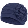 Turban Lotus-Uni Bamboo by Christine Headwear bleu foncé