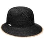 Chapeau en Paille de Raphia Jalima by Seeberger noir