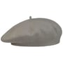 Béret avec Cachemire by Barascon gris