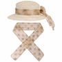 Foulard Sun Pattern All-in-One by Lipodo beige