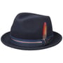 Chapeau en Feutre Comaro Player by Stetson bleu foncé