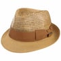 Chapeau en Paille Dalona Trilby by McBURN châtain