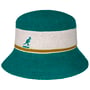 Chapeau Bermuda Stripe Bucket by Kangol pétrole