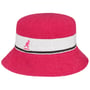 Chapeau Bermuda Stripe Bucket by Kangol pink