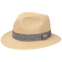 Chapeau en Paille Nark Toyo by Stetson beige-moucheté