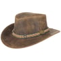 Chapeau en Cuir William by Scippis marron