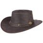 Chapeau en Cuir Springbrook by Scippis marron