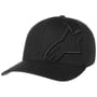 Casquette Corp Shift 2 Curved Flex by alpinestars noir-noir