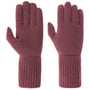Gants avec Doigts Finement Tricotés by Seeberger parme