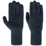 Gants avec Doigts Finement Tricotés by Seeberger royalbleu