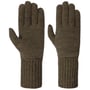 Gants avec Doigts Finement Tricotés by Seeberger taupe