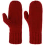 Moufles avec Doublure Polaire by Seeberger rouge foncé