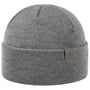 Bonnet Docker Merino Finement Tricoté by Lierys gris clair