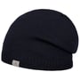 Bonnet Fine Merino Oversize Classic by Lierys bleu foncé