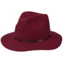 Chapeau Fine Wool Fedora by Lierys bordeaux
