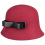 Chapeau en Feutre Lianda Cloche by Lierys rouge foncé