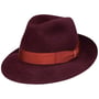 Chapeau Alessandria Superior by Borsalino bordeaux