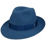 Chapeau Alessandria Superior by Borsalino bleu-moucheté