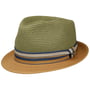 Chapeau en Paille Licano Toyo Trilby by Stetson khaki