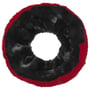Écharpe Réversible Fake Fur Loop noir-rouge
