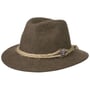 Chapeau Tyrolien Edelweiß by Lodenhut Manufaktur marron-moucheté