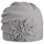 Bonnet en Laine Zikana by Lierys gris clair
