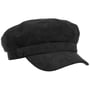 Casquette Marin en Velours Côtelé by Lipodo noir