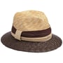 Chapeau en Paille Karla Twotone by McBURN nature-marron
