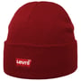 Bonnet Beanie Red Batwing Slouchy by Levi’s® bordeaux
