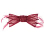 Pince à Cheveux avec Plumes Alicia by Seeberger rouge