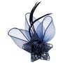 Serre-Tête avec Clip Roses by McBURN bleu foncé