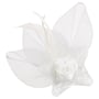 Serre-Tête avec Clip Roses by McBURN blanc