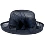 Chapeau Sinamay avec Plumes Galima by McBURN bleu foncé