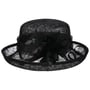 Chapeau Sinamay avec Plumes Galima by McBURN noir