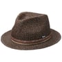 Chapeau en Paille Janston Twotone by Lipodo marron-noir