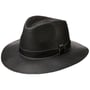 Chapeau en Paille Black Traveller by Lipodo noir