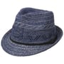 Chapeau Trilby Camerson Cotton-Mix by Lipodo bleu foncé