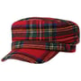 Casquette Marin Tartan Écossais by Lipodo rouge