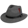 Chapeau en Laine Rincova Traveller by Stetson gris-moucheté