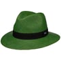Chapeau Panama Classic Traveller by Lipodo vert foncé