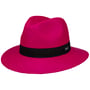 Chapeau Panama Classic Traveller by Lipodo fuchsia