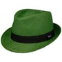 Chapeau Panama Jaston Trilby by Lipodo vert foncé
