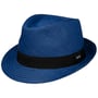 Chapeau Panama Jaston Trilby by Lipodo bleu foncé