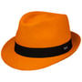 Chapeau Panama Jaston Trilby by Lipodo orange