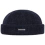 Bonnet Docker Lavoy Herringbone Wool by Stetson bleu foncé