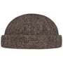 Bonnet Docker Lavoy Herringbone Wool by Stetson beige foncé