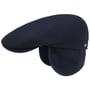 Casquette avec Oreillettes John Wool by Lierys bleu