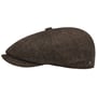 Casquette Carlsen Wool Herringbone by Lierys marron