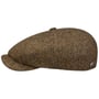 Casquette Carlsen Wool Herringbone by Lierys beige-marron